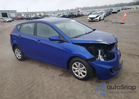 2012 Hyundai Accent Gls из США, поврежденный, VIN KMHCT5AE7CU012313